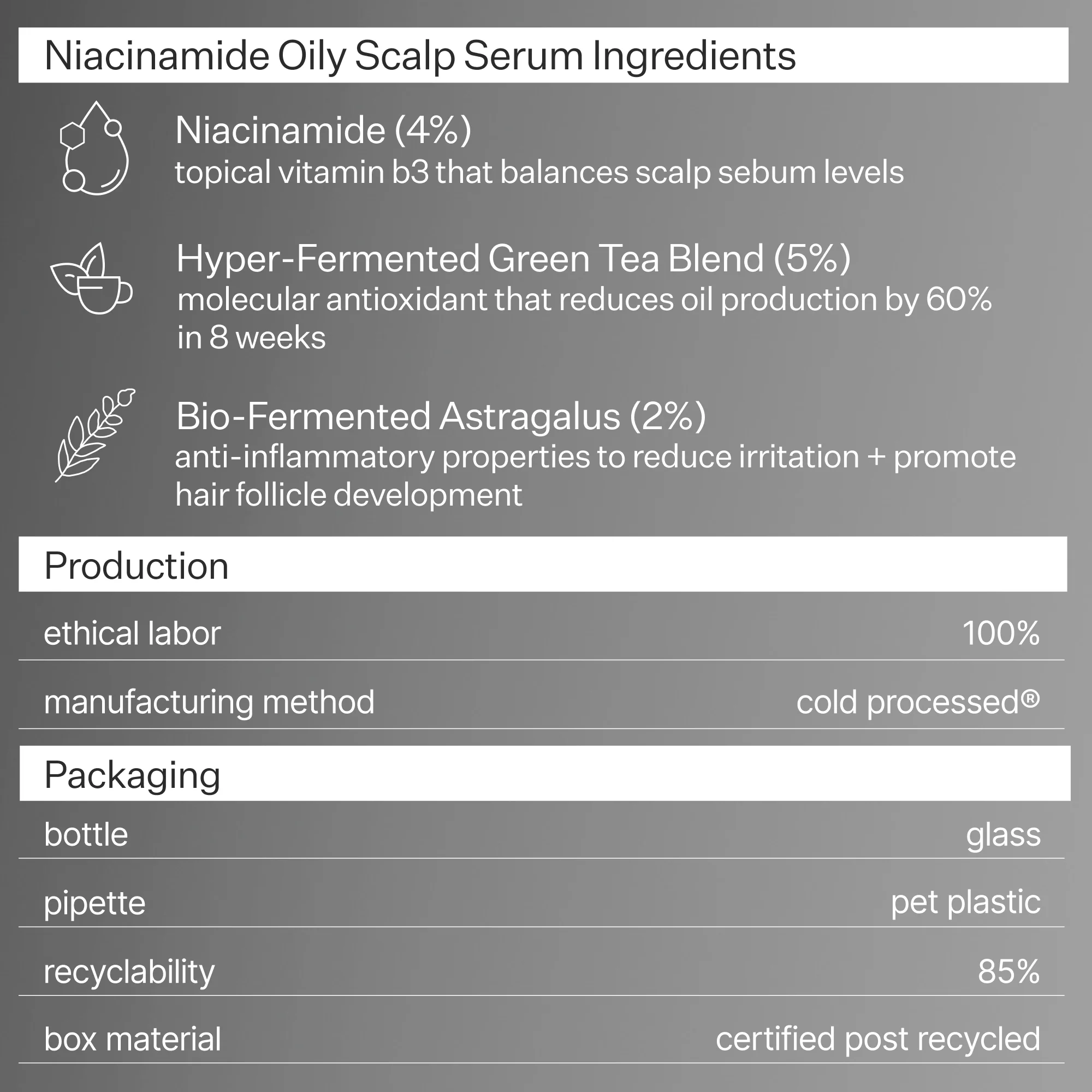 Act+Acre 4% Niacinamide Oily Scalp Serum - Image 7