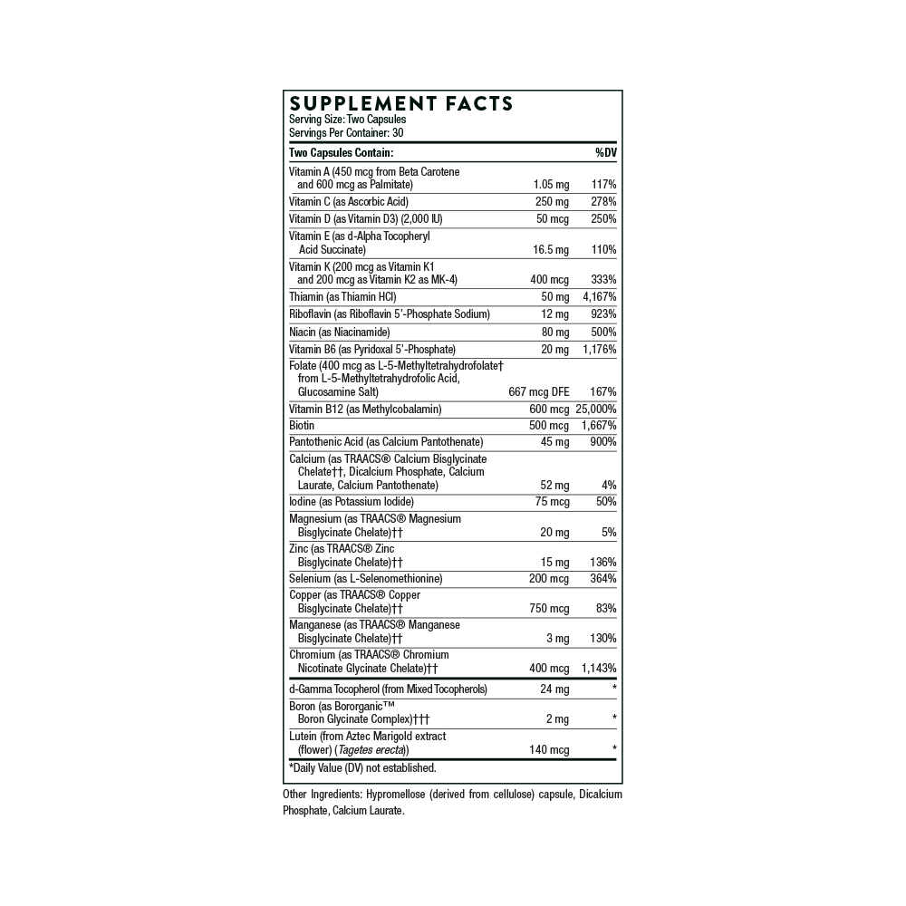 Basic Nutrients 2/Day - 30 Servings - Image 6