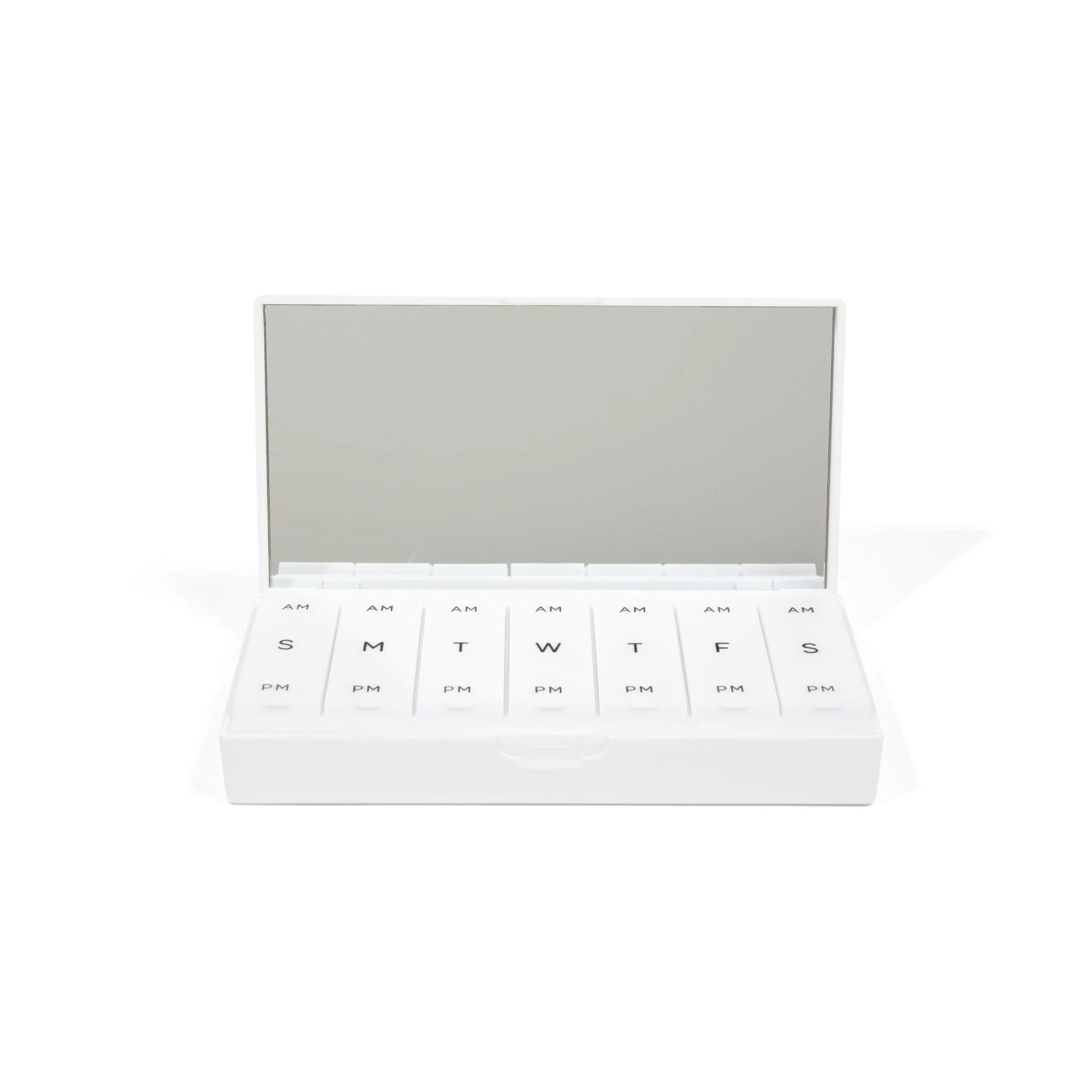 Crisp White AM/PM Pill Box - Image 3
