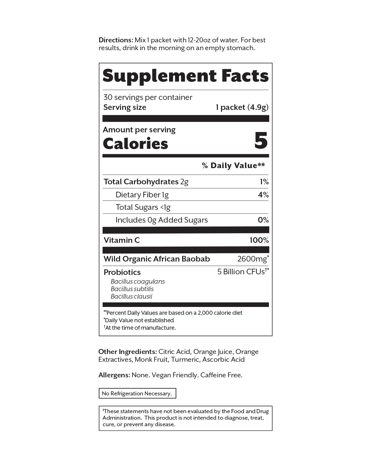 Promix Nutrition Debloat: Prebiotic + Probiotic Florida Orange - Image 8