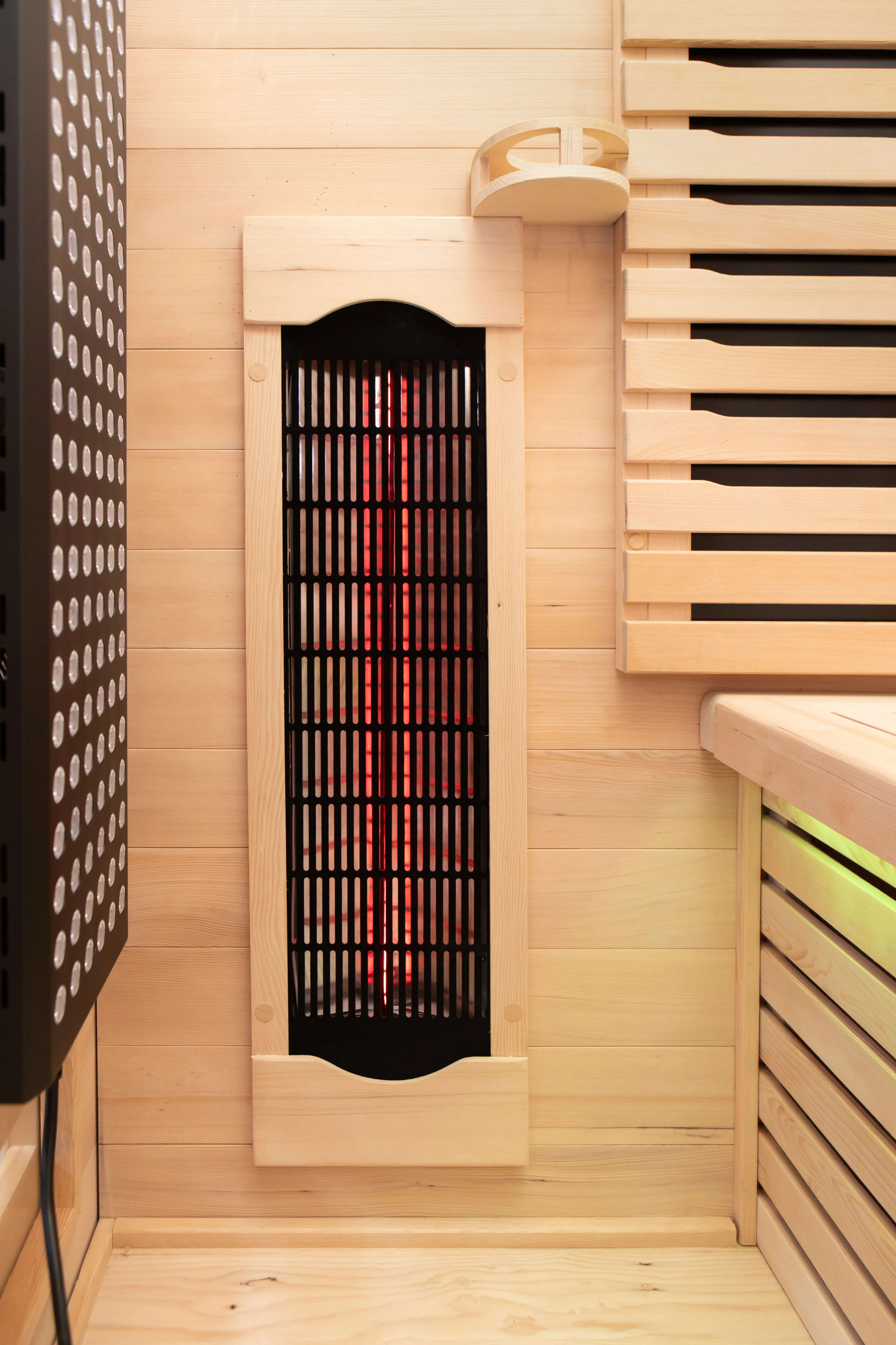 Denali 3-Person Full Spectrum Infrared Sauna with Full-Body Medical-Grade Red Light Therapy & Smart WiFi App Control - Image 23