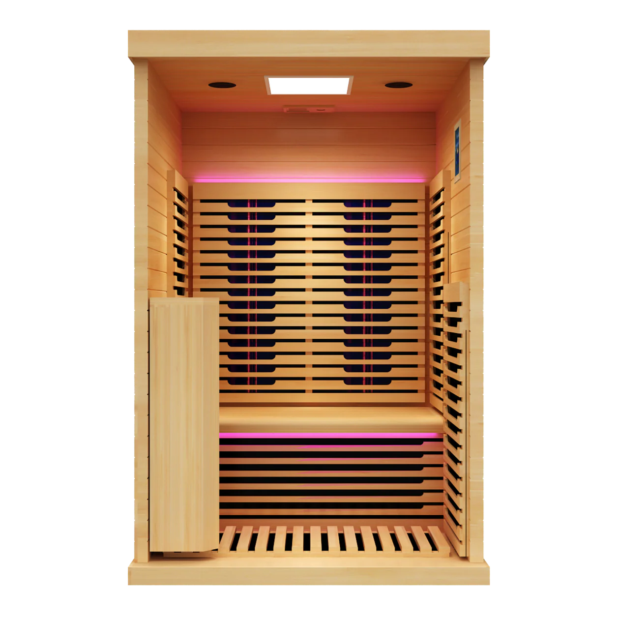 Everest 2-Person Full Spectrum Infrared Sauna with Full-Body Medical-Grade Red Light Therapy & Smart WiFi App Control - Image 17