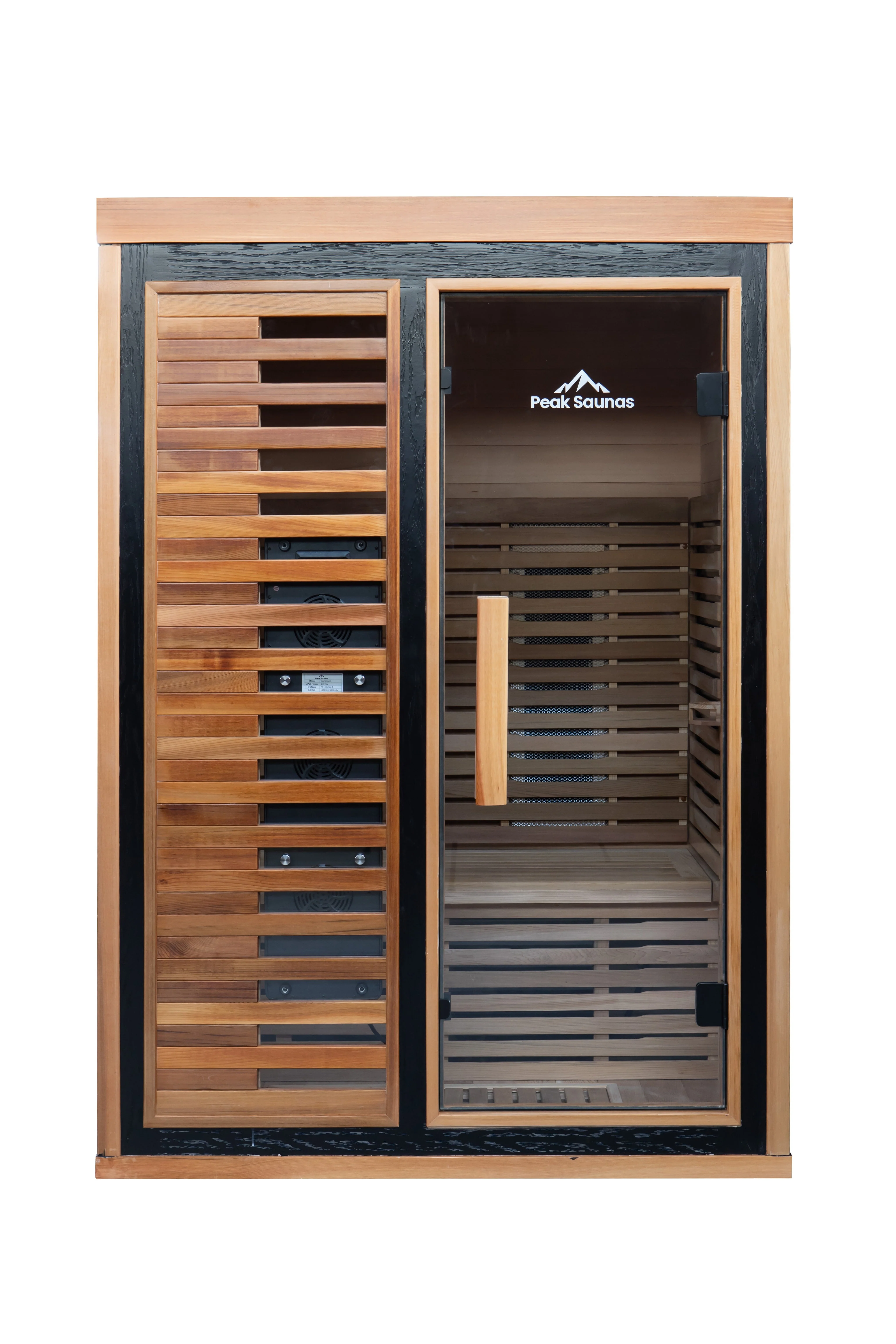Fuji 2-Person Full Spectrum Infrared Sauna with Full-Body Medical-Grade Red Light Therapy & Smart WiFi App Control - Image 7