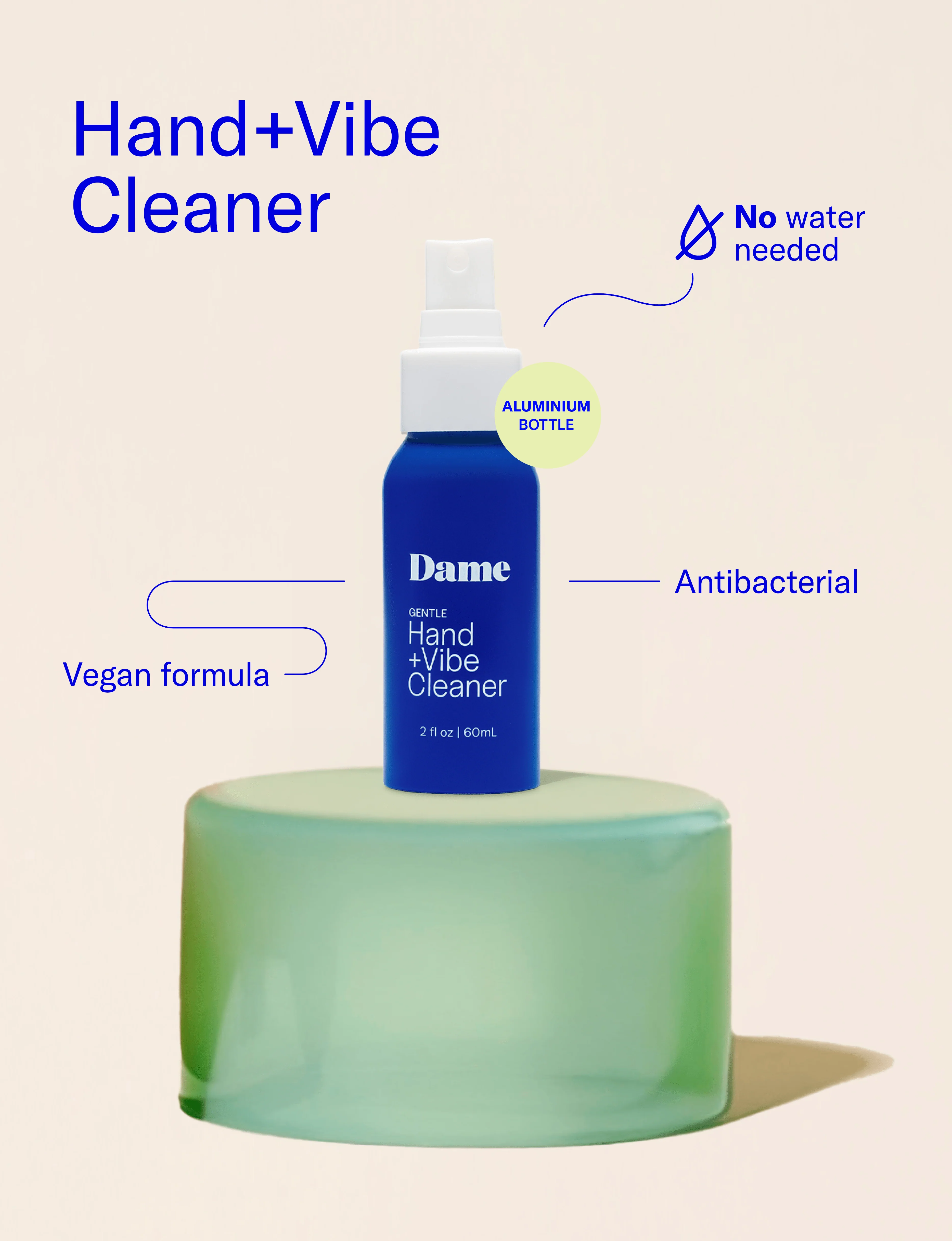 Dame Hand + Vibe Sex Toy Cleaner - Image 2