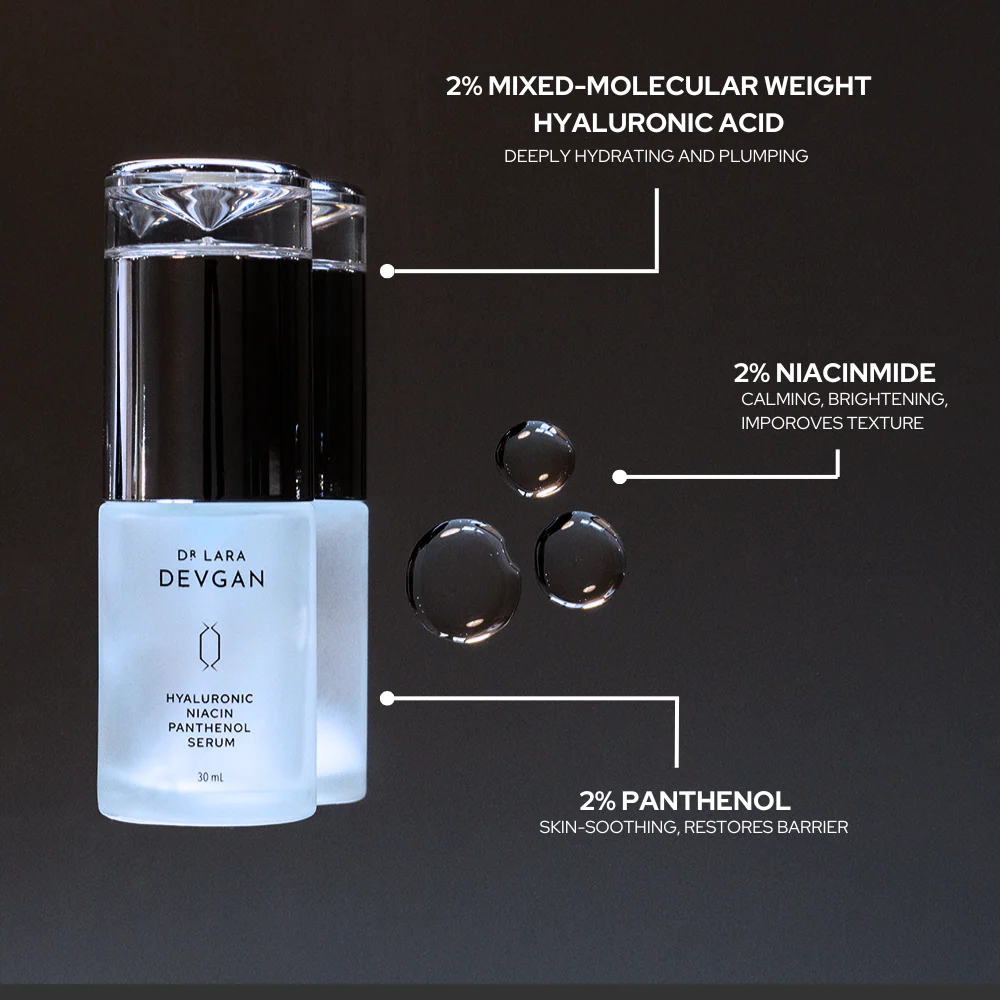 Dr. Devgan Hyaluronic Niacin Panthenol Serum - Image 3