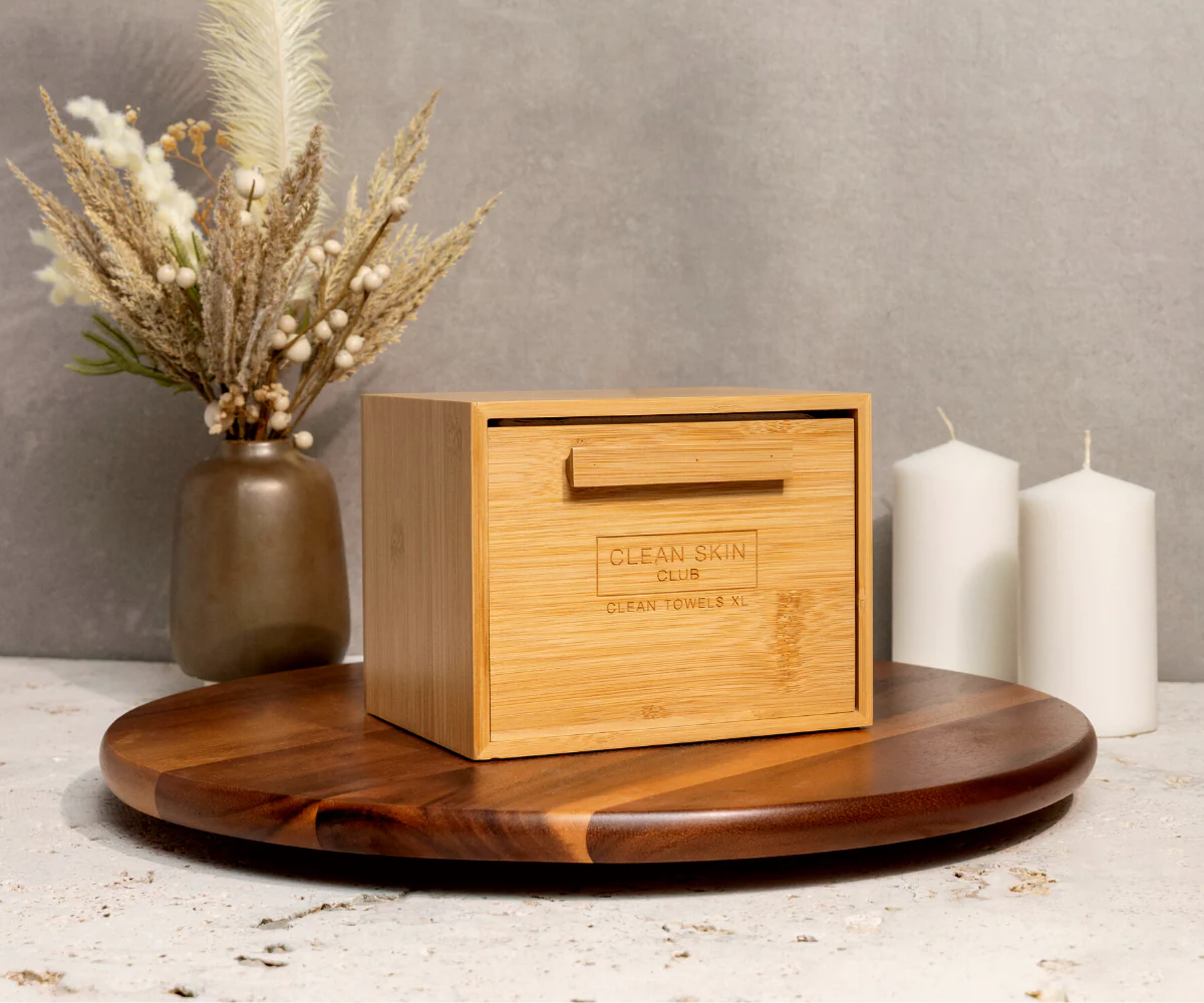Clean Skin Club Luxe Bamboo Box with Drawer - Image 2