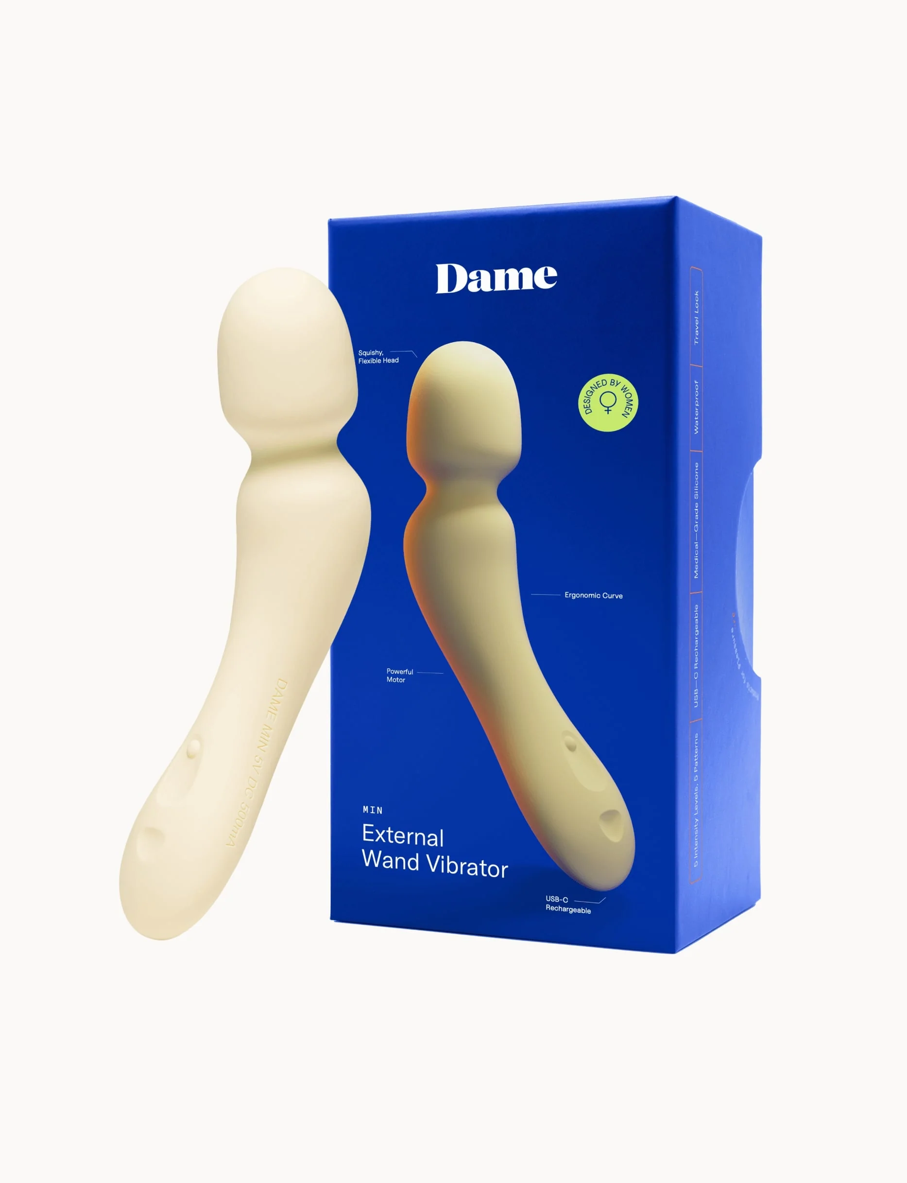 Dame Min Mini Wand Vibrator - Image 6