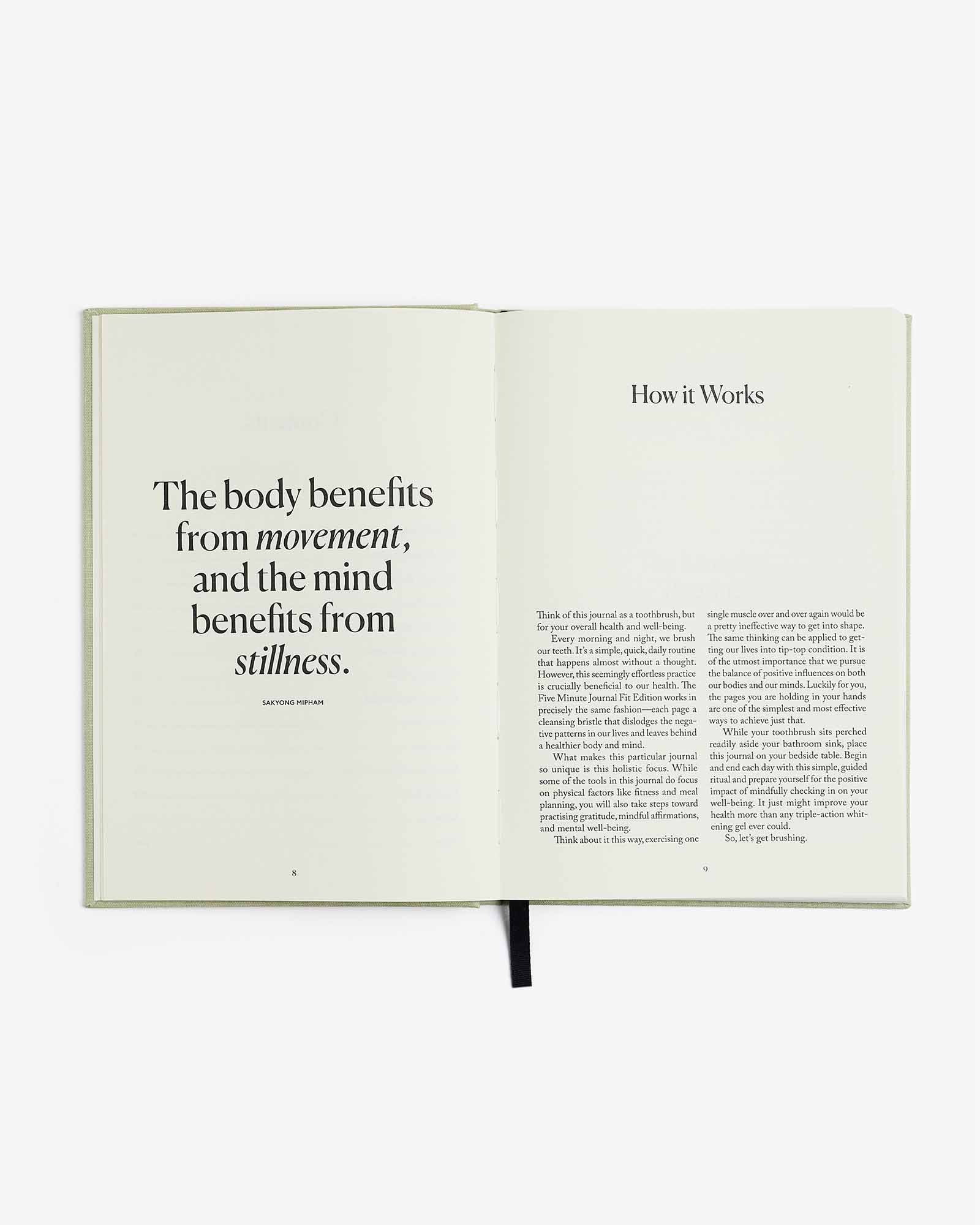 The Five Minute Journal Health & Fitness Edition - Image 5