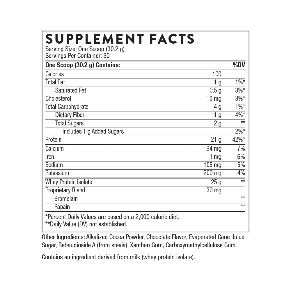 Whey Protein Isolate - Chocolate - Image 6