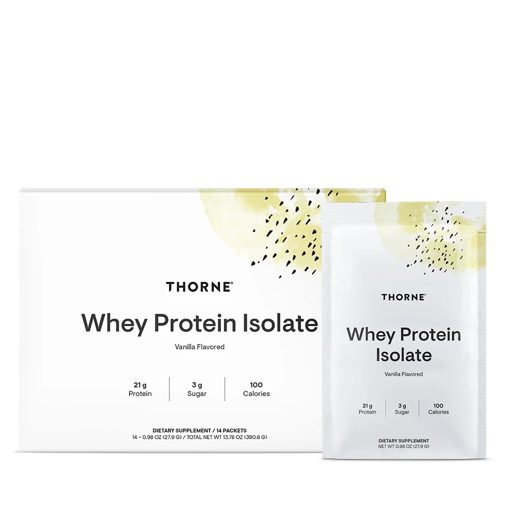 Whey Protein Isolate - Travel Packs - Vanilla